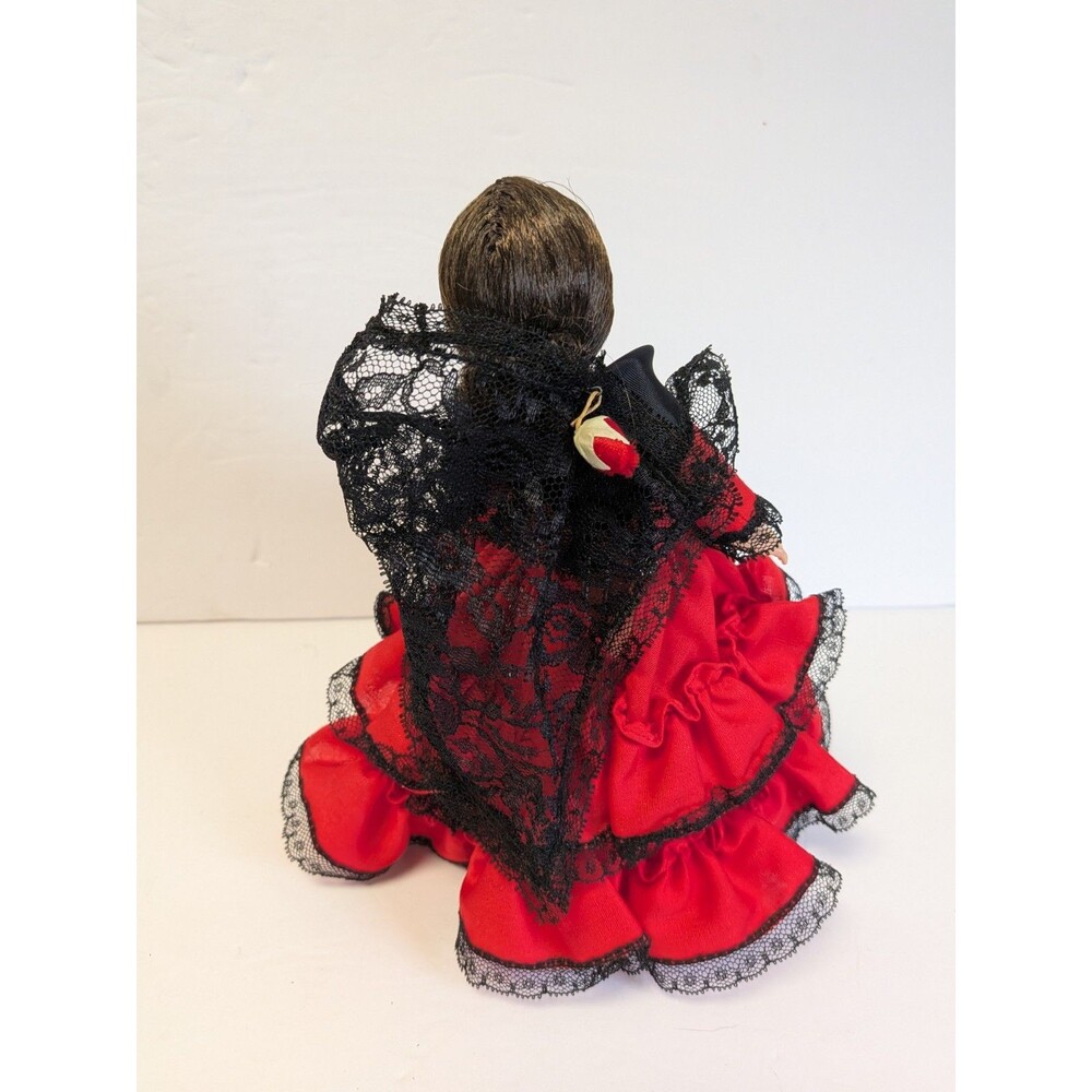 Vtg Madame Alexander 7.5" International Series Spain Doll With Stand - Picture 7 of 12